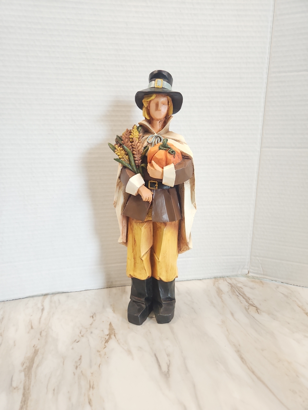 Pacific Rim Man Pilgram Thanksgiving Fall Decor